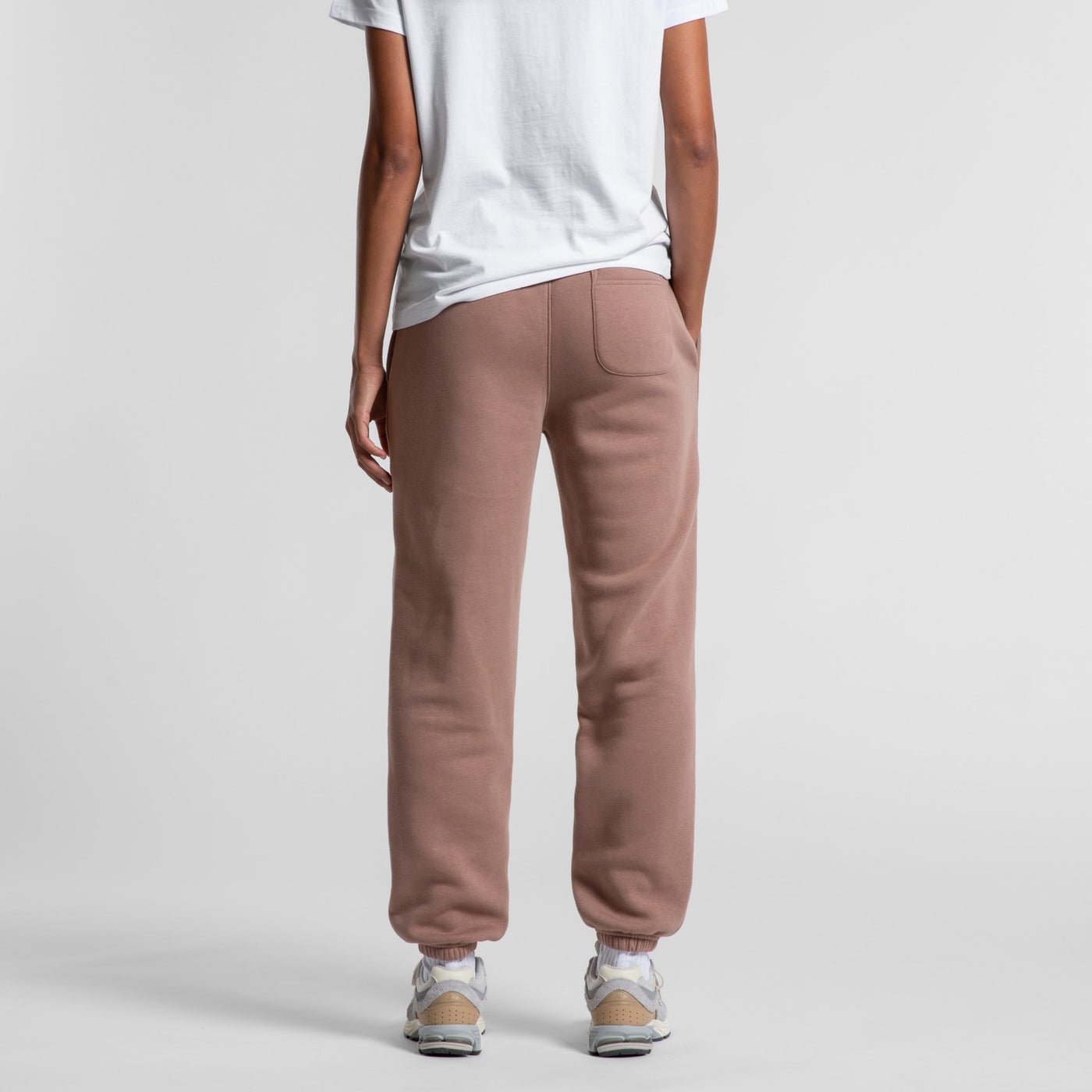 Women's Track Sweats : Faded Pink