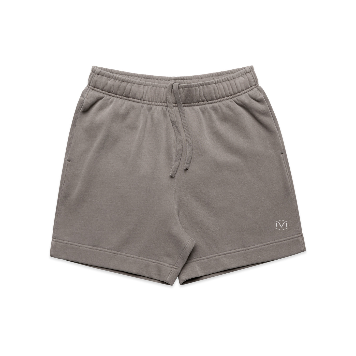 Faded Sweatshorts : Gry/White