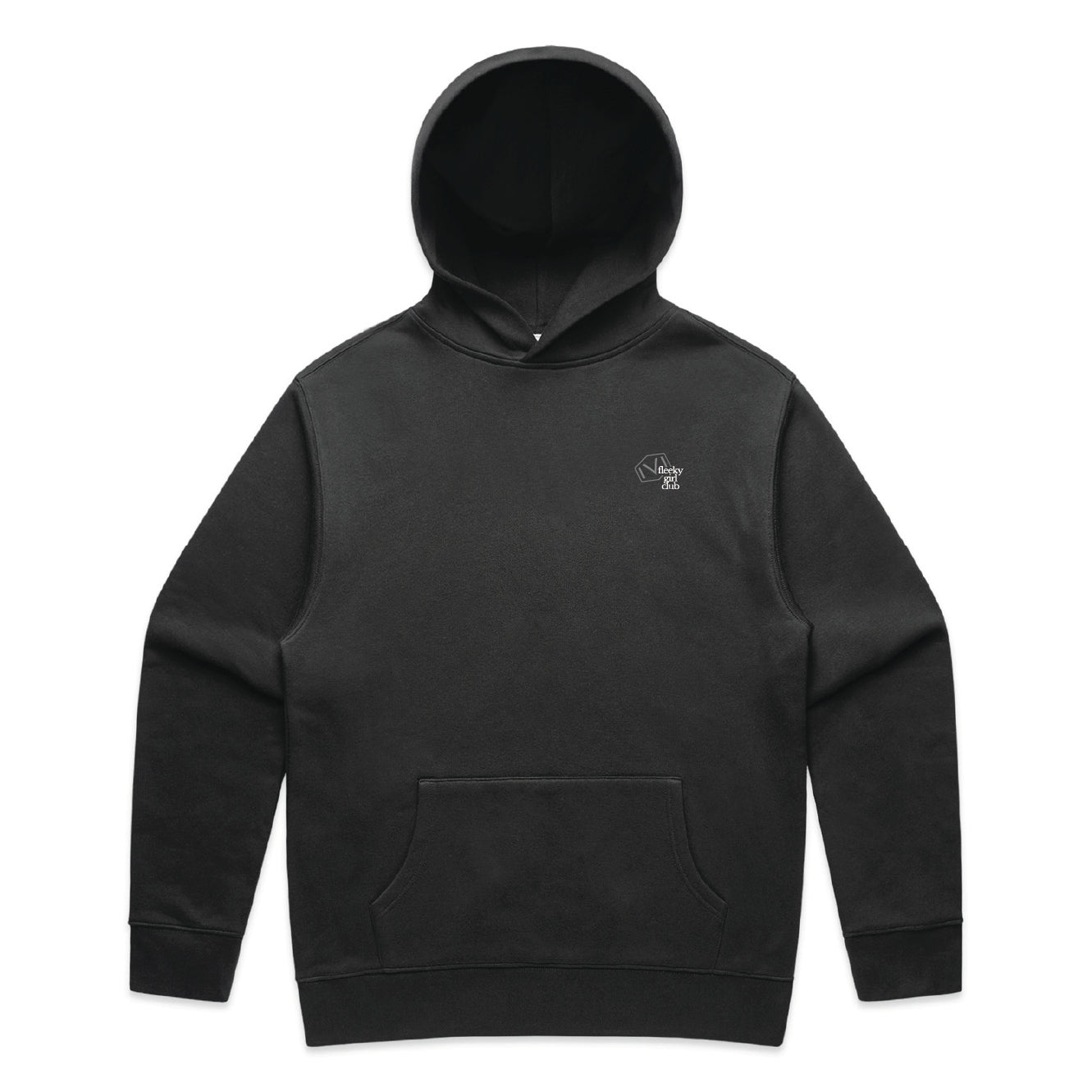 IVI x Fleeky Girl Club "Block Party" Hoodie : Faded Blk