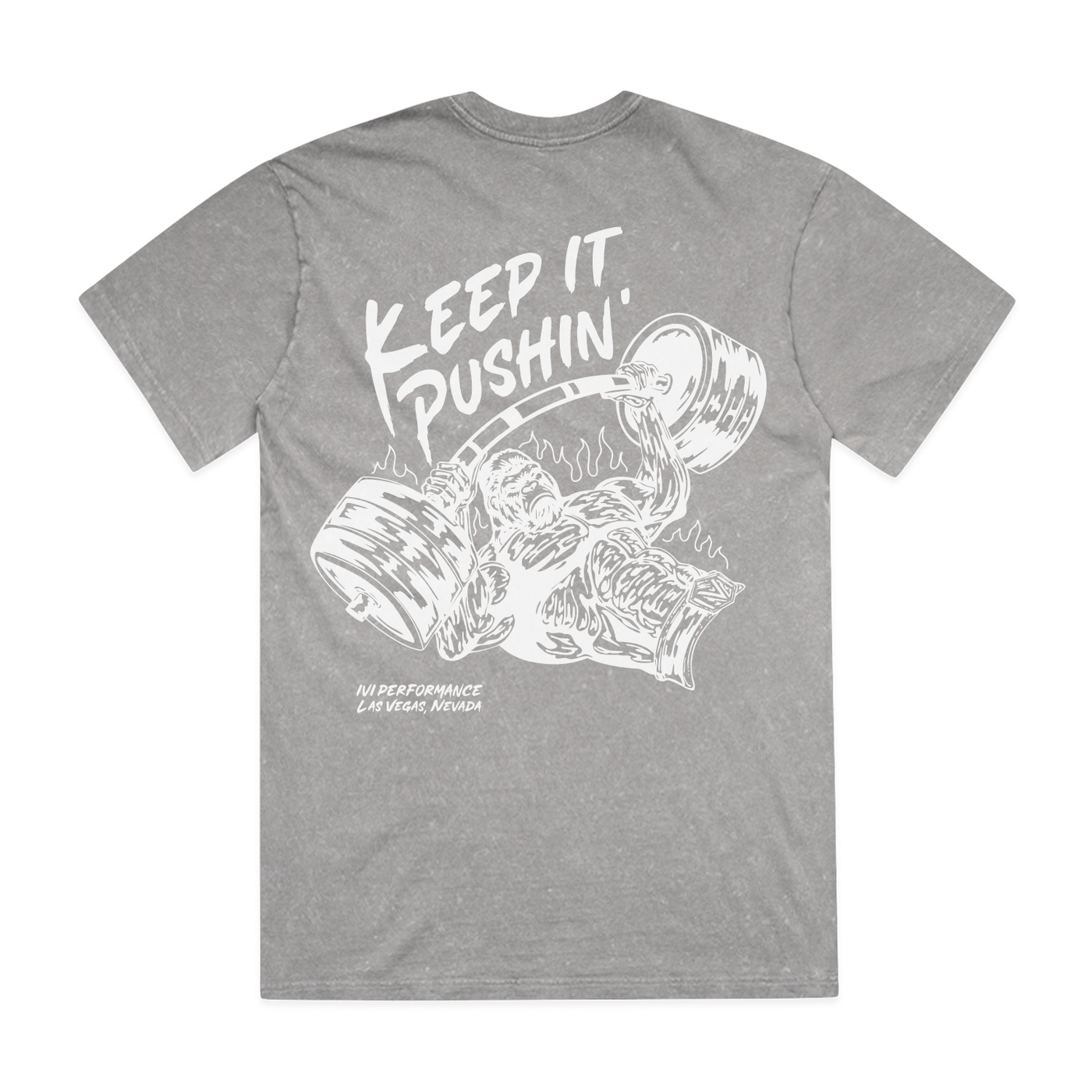 The KIP Tee : Stonewashed Grey