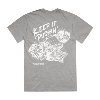 The KIP Tee : Stonewashed Grey