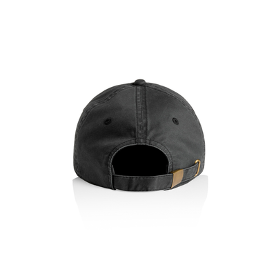 IVI Dad Hat : Washed Black
