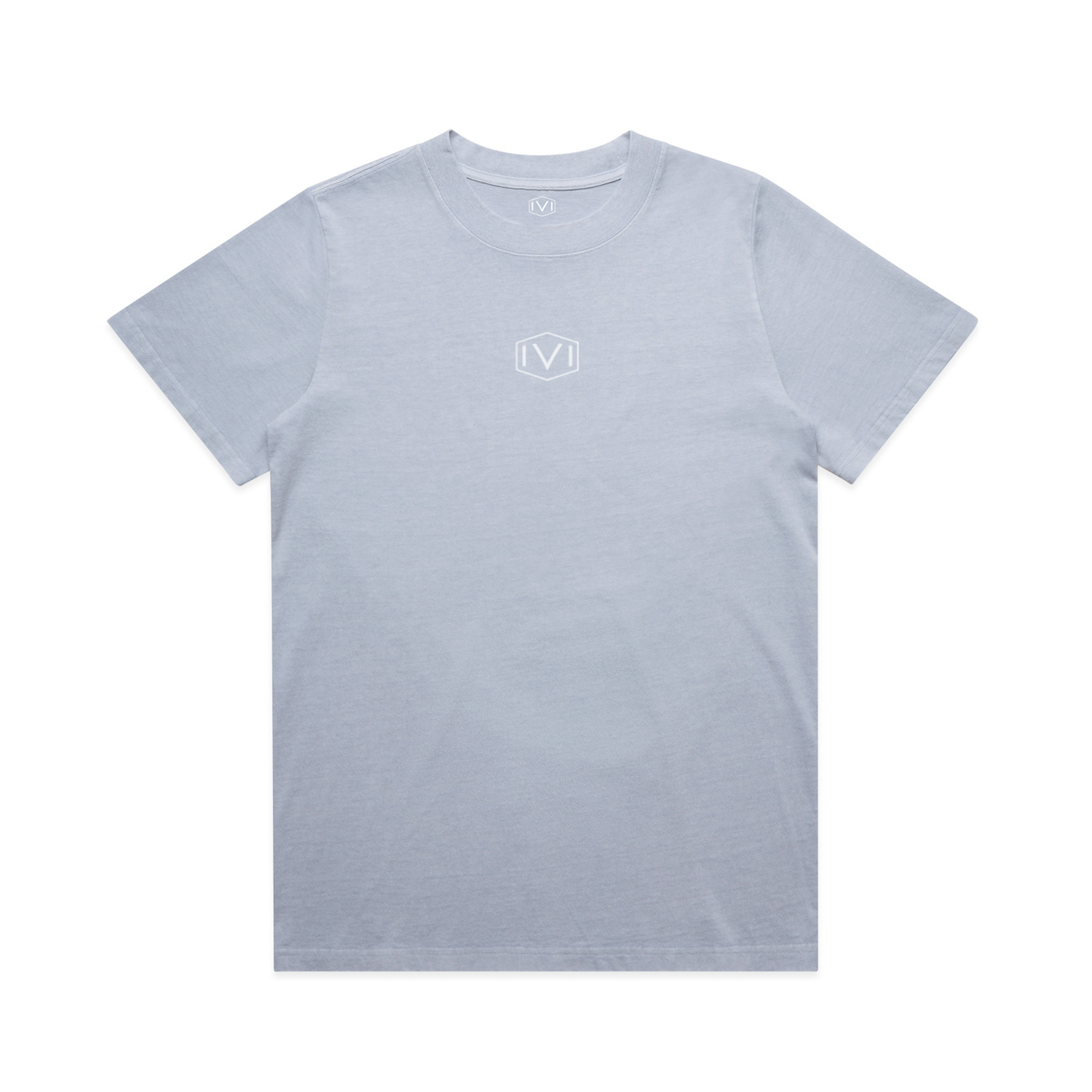 Women's Faded Relax Tee : Powder Blue